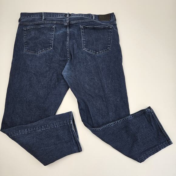 Polo Ralph Lauren The Prospect Straight Jean Men's 46/30 Denim Stretch Dark Wash - Picture 5 of 10